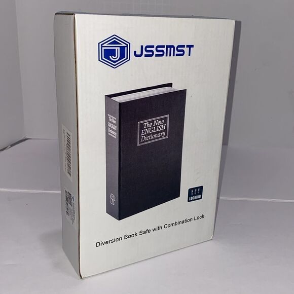 JSSMST Diversion Book Safe With Combination Lock The New English Dictionary NIB - Picture 1 of 13